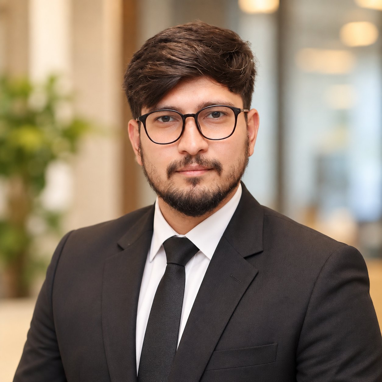 Portrait of Akhzar Javed